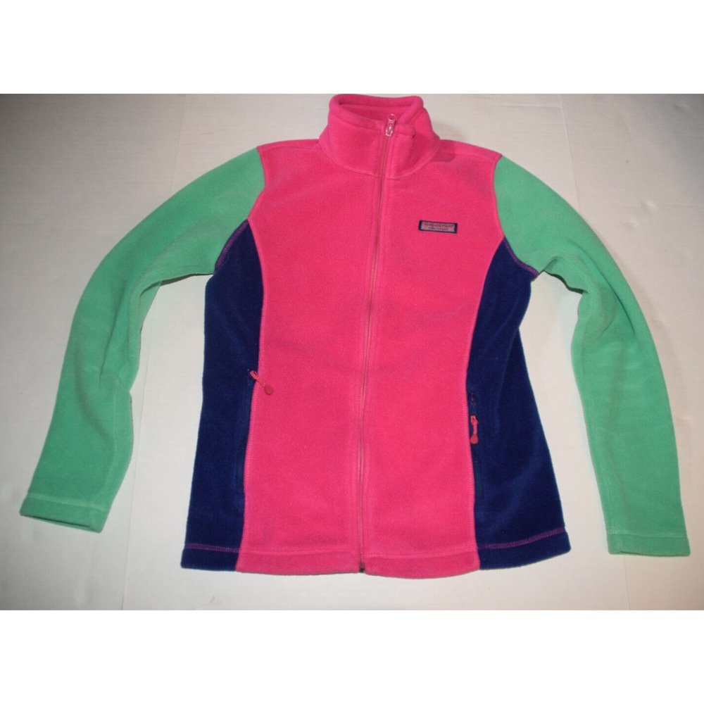 VINEYARD VINES Womens Multicolor Full Zip Fleece Jacket XS Long Sleeve